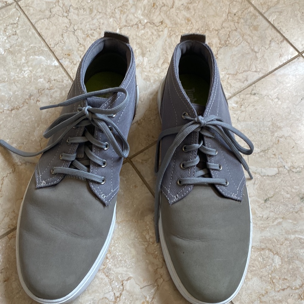 Timberland Davis Square Chukka gray/gray green  shoe